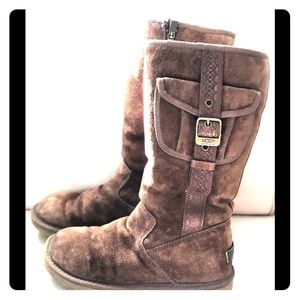 Ugg brown cargo boots